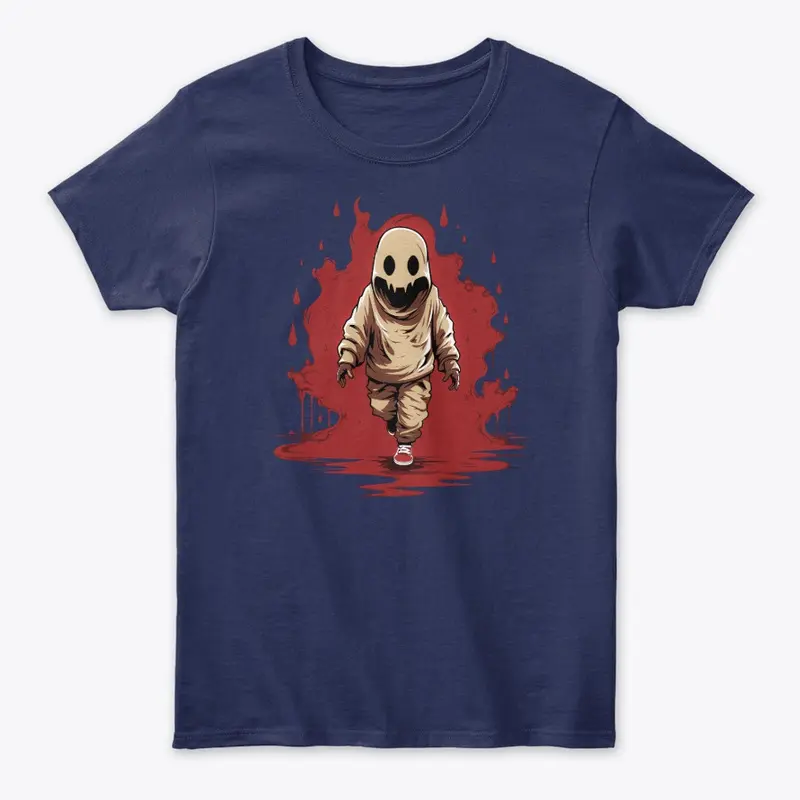 Hip-Hop Ghost Halloween Premium T-Shirt