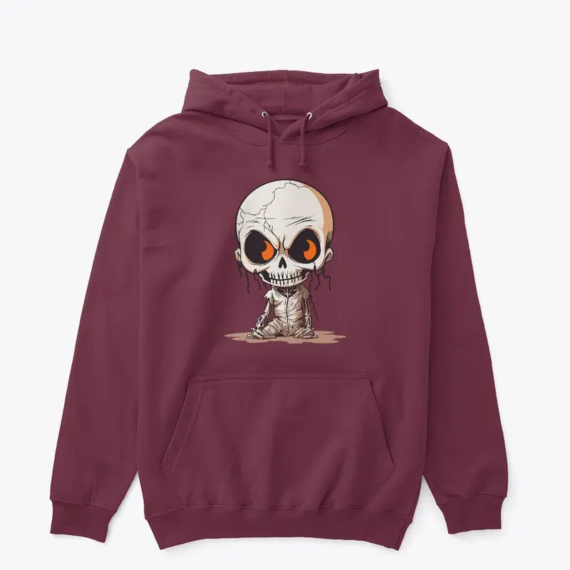 Grin and Scare It: Spooky Skeleton Shirt