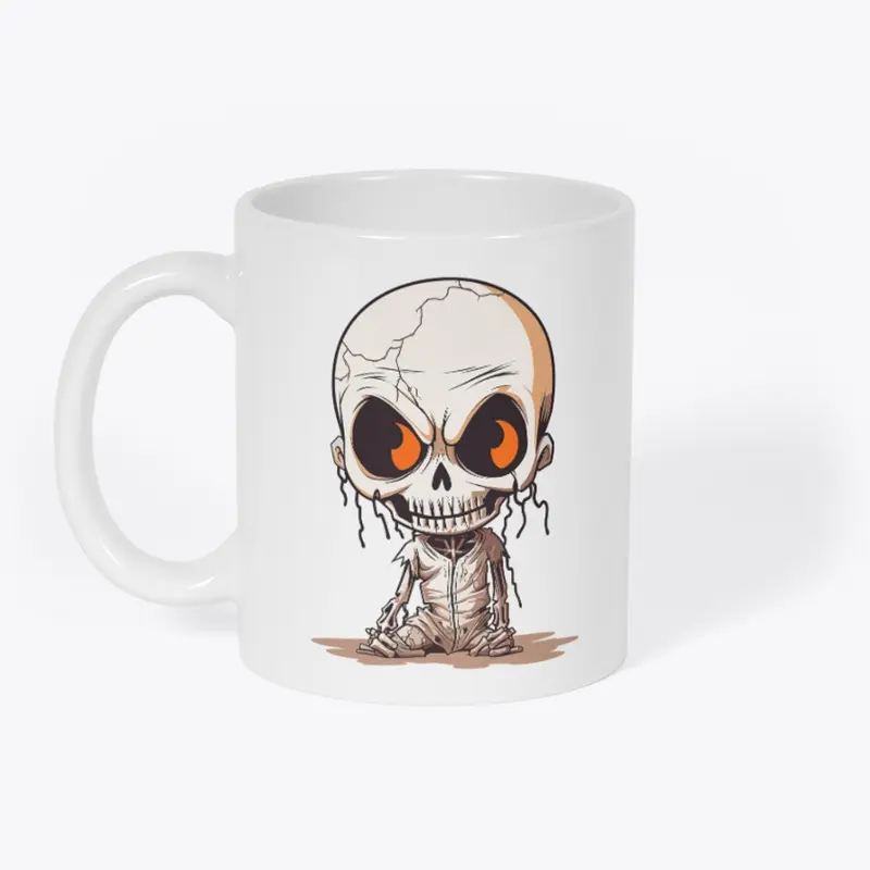 Grin and Scare It: Spooky Skeleton Shirt