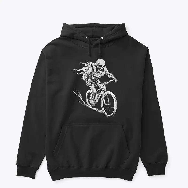 Past the Grave: Skeleton Bike Ride Tee