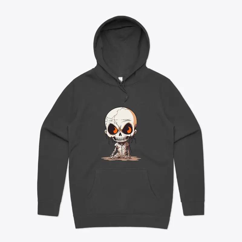 Grin and Scare It: Spooky Skeleton Shirt